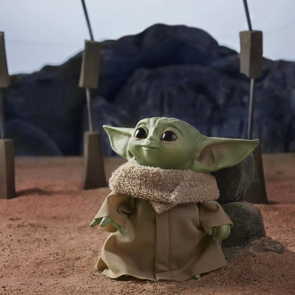 Star Wars The Child Groku Talking Plush Toy with Character Sounds Baby Yoda 7.5